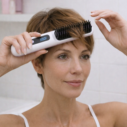 Gloss & Go™ Portable Straightening Brush